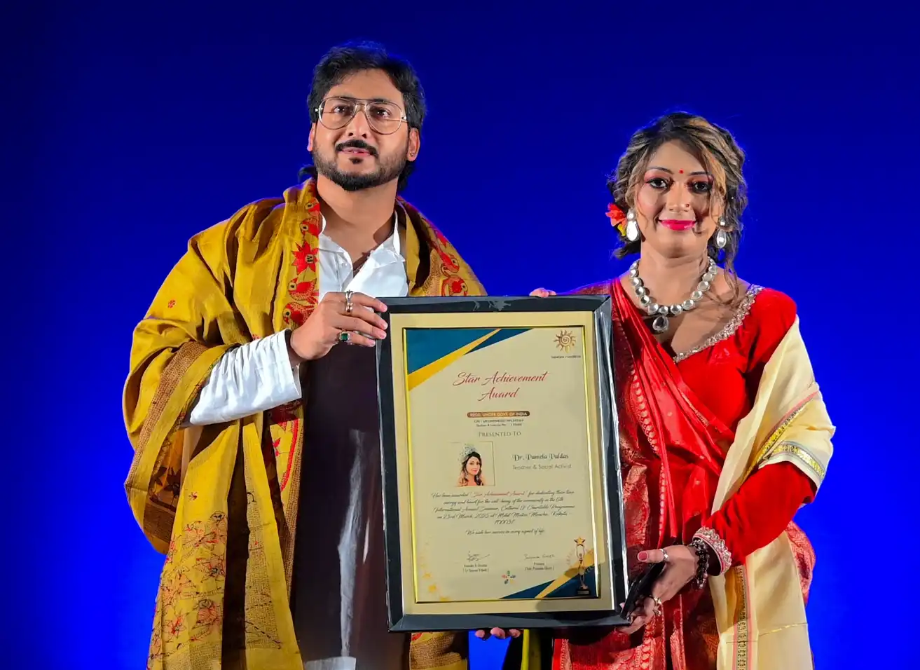 Star Achievement Awards 2025 at Kolkata, India by Nabatara Foundation celebrating excellence in astrology, healthcare, entrepreneurship and social impact