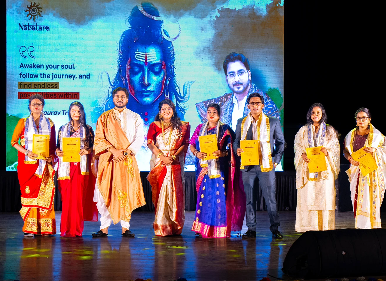 Student Success Panel event featuring Nabatara Institute certified practitioners sharing Vedic astrology and sadhana journeys.
