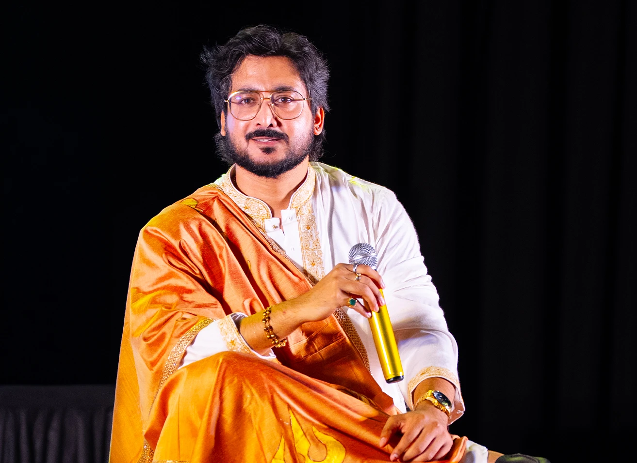 Gaurav Tribedi teaching Understanding Nakshatras at Nabatara Institute online retreat